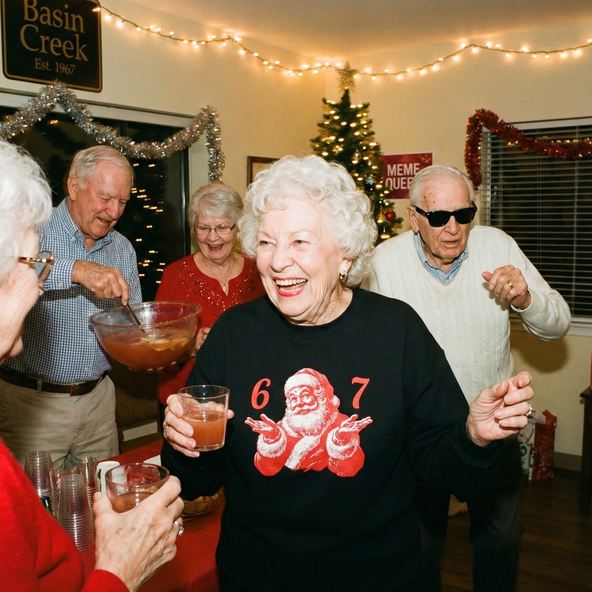 “6–7” Holiday Crewneck Sweatshirt