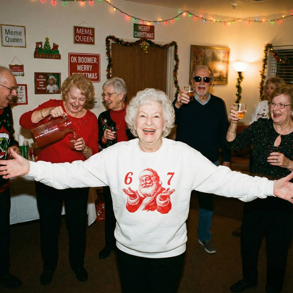 “6–7” Holiday Crewneck Sweatshirt