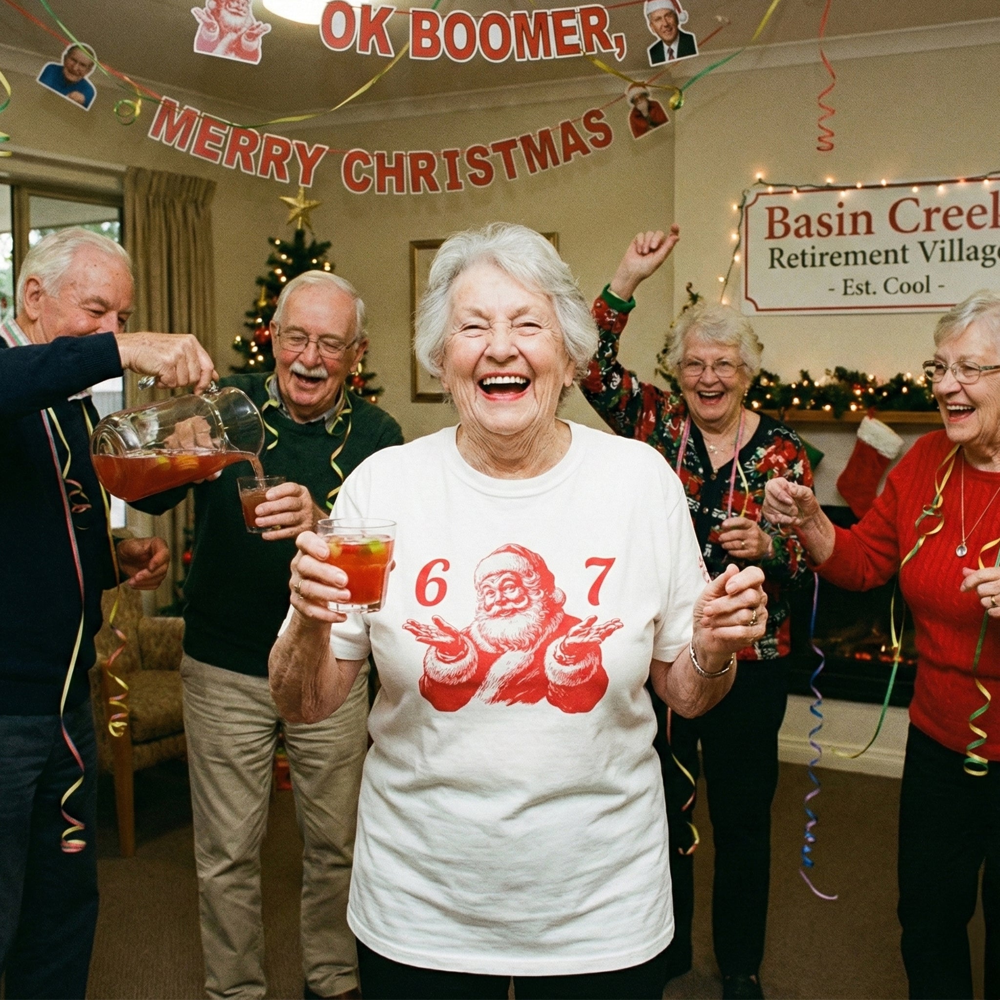 “6–7” Holiday Tee