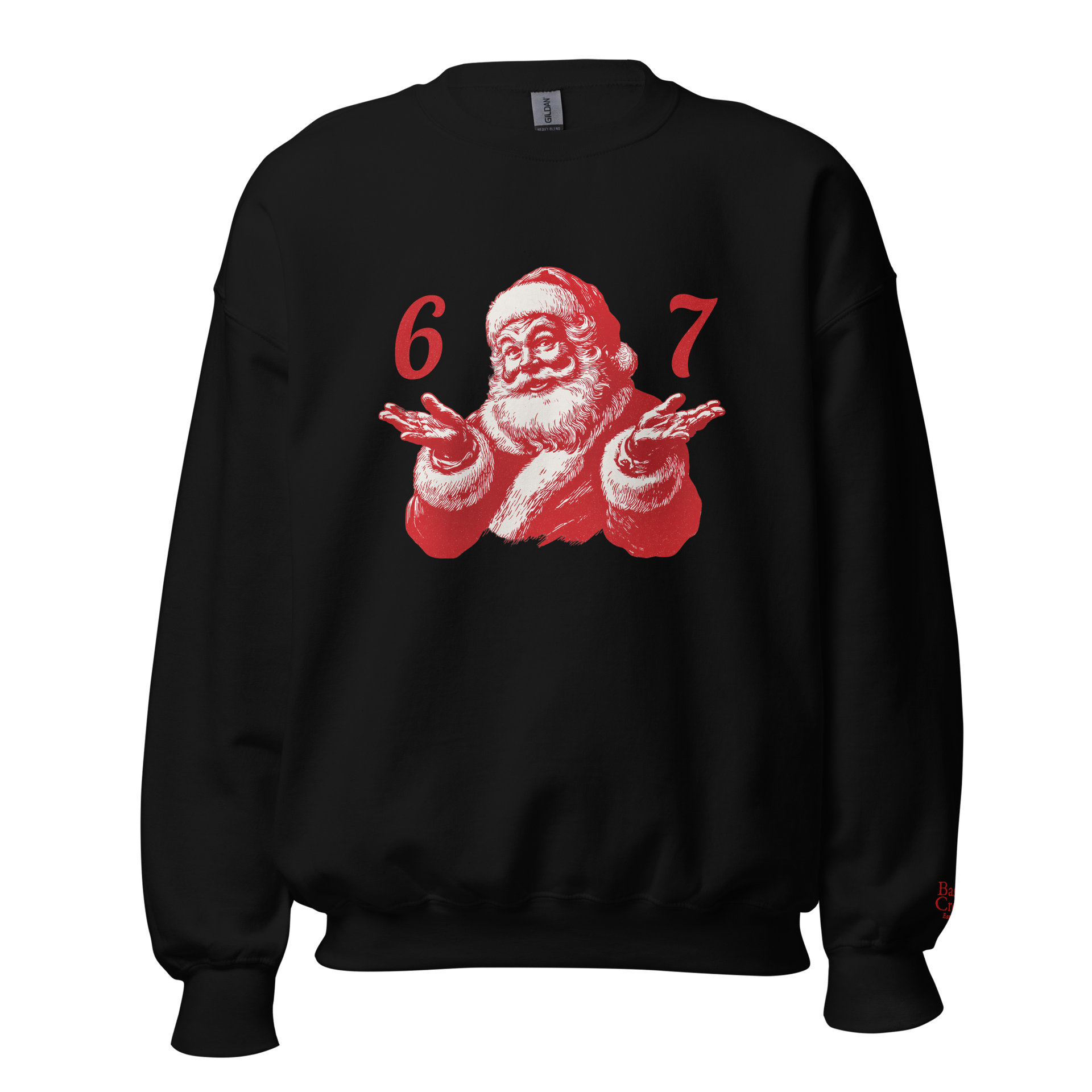 トップス HOLIDAY SUPERRIB PADDEDSHOULDER CREWNECK 6–7” Holiday Crewneck Sweatshirt – Basin Creek Retirement Village